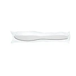 Knife PP White Heavy Duty Individually Wrapped 250/Case