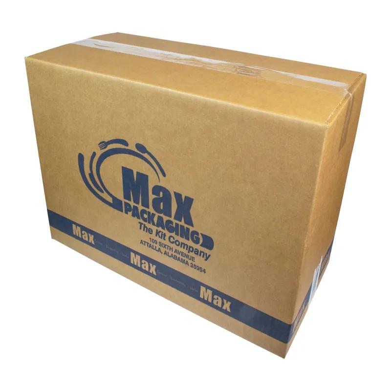 6PC Cutlery Kit PP White Heavy Duty Individually Wrapped With Napkin,Fork,Knife,Salt & Pepper,Spoon 250/Case