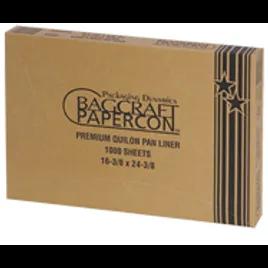 Bagcraft® Baking Pan Liner 1/2 Size 12X16 IN Paper 2000/Case
