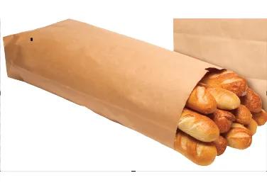 Duro® Bag 1/4 Virgin Paper 60# Kraft Satchel Bottom 250/Case