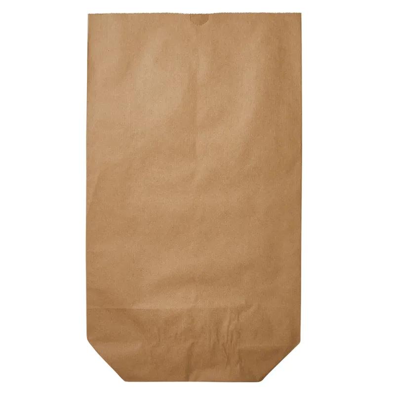 Duro® Bag 1/4 Virgin Paper 60# Kraft Satchel Bottom 250/Case