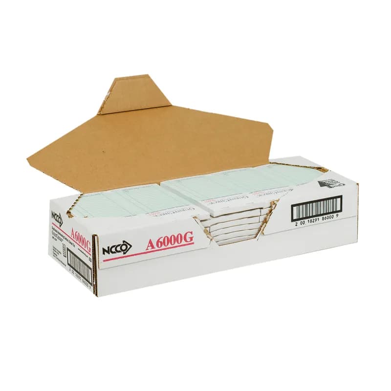 Guest Check 6.75X3.5 IN Green 2-Part 2500/Case