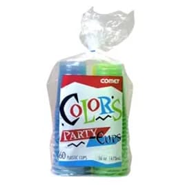 WNA Hot Cup 16 OZ Plastic Multicolor 360/Case