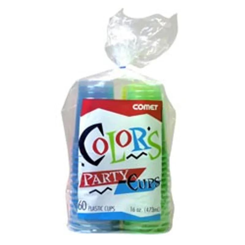 WNA Hot Cup 16 OZ Plastic Multicolor 360/Case