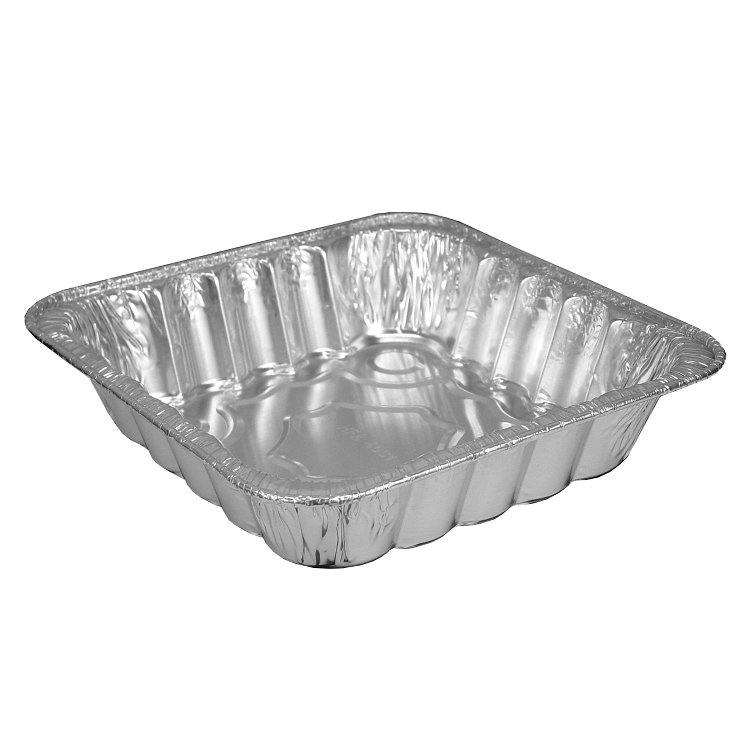Chicken Pan 10 IN Aluminum Square 200/Case