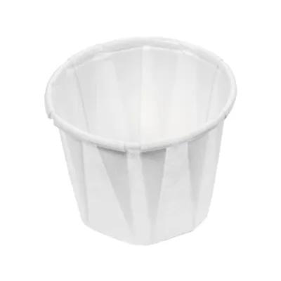 Souffle & Portion Cup 0.75 OZ Paper White 5000/Case
