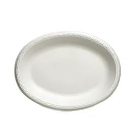 Serving Tray Base 11X8.5 IN Polystyrene Foam Black Oval Laminated 500/Case