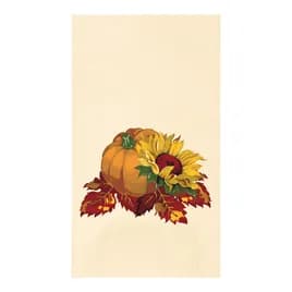 Dinner Napkins 17X15 IN Ecru Fall Bounty Tissue Paper 2PLY 250 Count/Pack 4 Packs/Case 1000 Count/Case