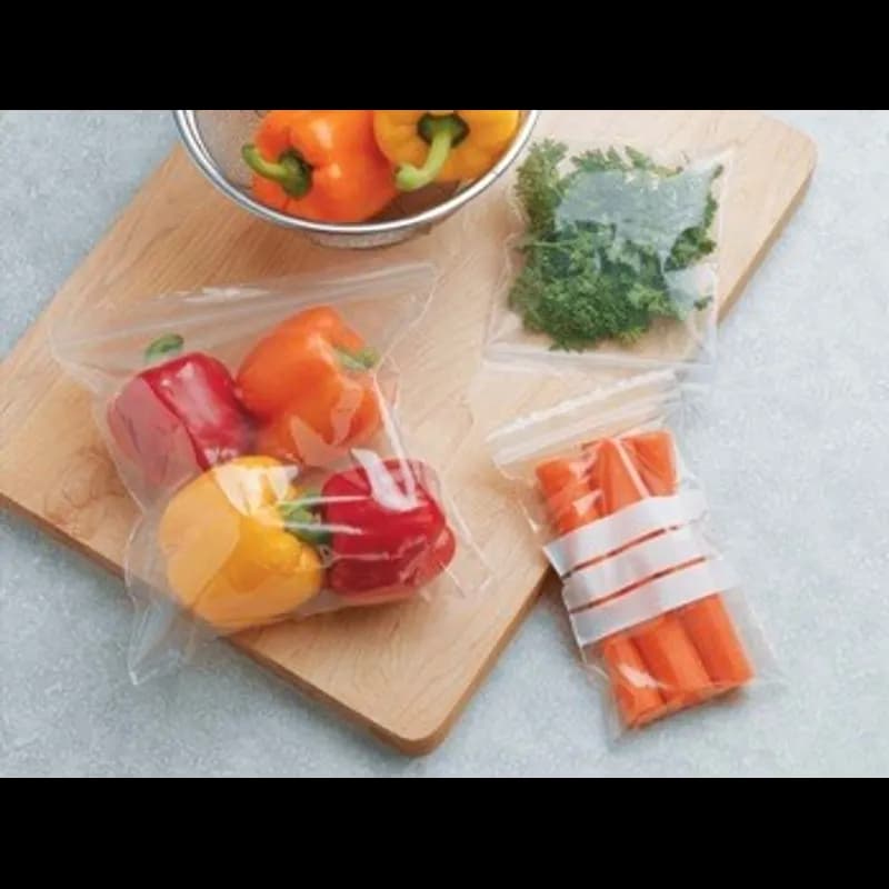 Bag 10X12 IN LDPE Clear With Zip Seal Closure Flat Reclosable 1000/Case