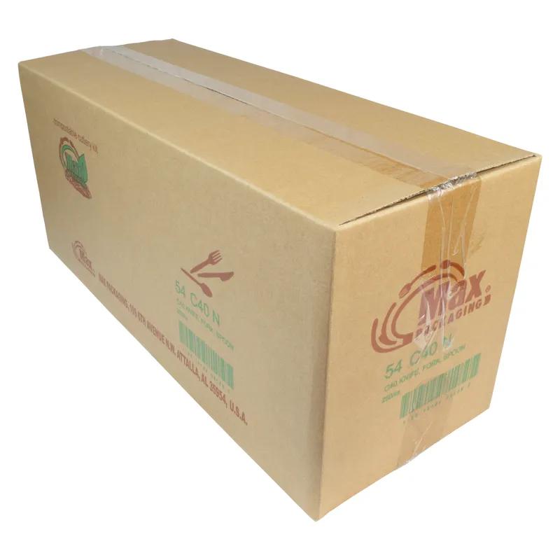 3PC Cutlery Kit Brown With Fork,Knife,Spoon 250/Case