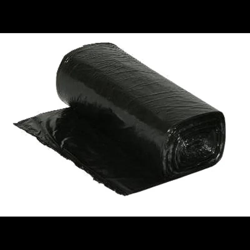 Heritage Can Liner 40X48 IN Black Plastic 12MIC Roll 25 Count/Pack 10 Packs/Case 250 Count/Case