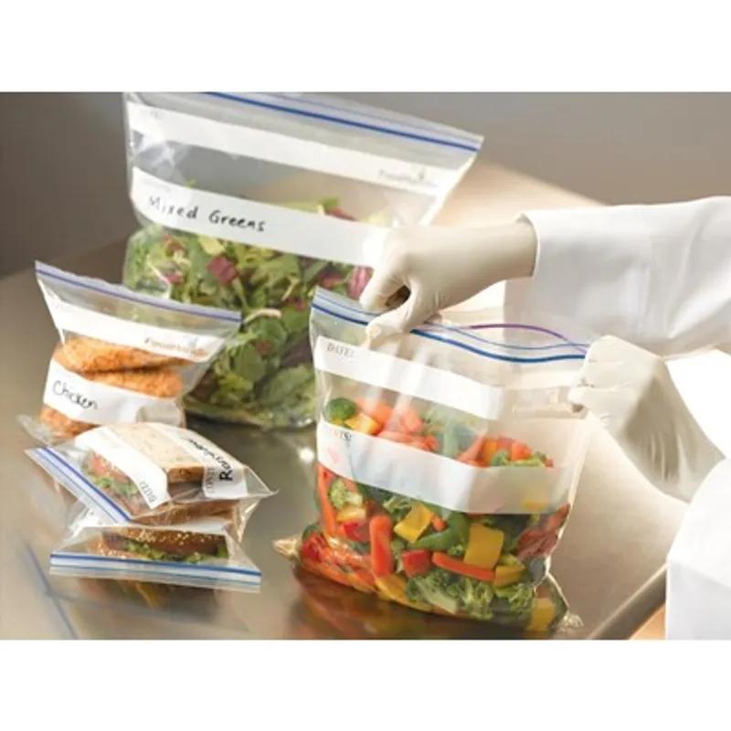 Bag 13X15 IN 2 GAL LDPE Clear With Double Zip Seal Closure Flat Reclosable 100/Case