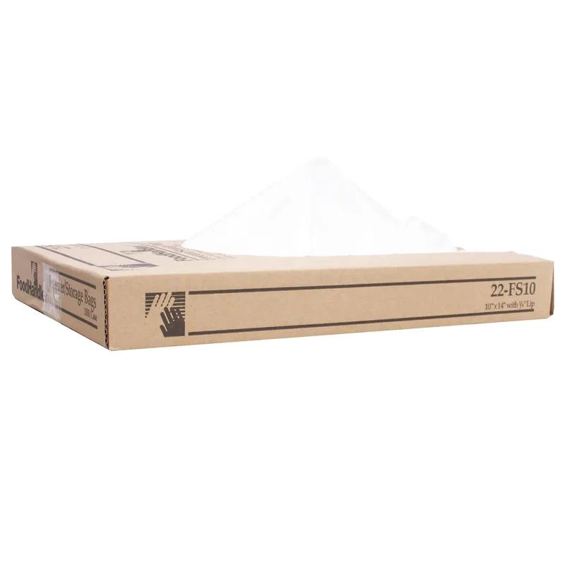Freezer Storage Bag 10X14 IN HDPE White Flat 1000/Case