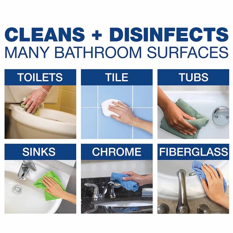 Comet Restroom Cleaner Disinfectant 1 GAL Refill Sanitizing 3/Case