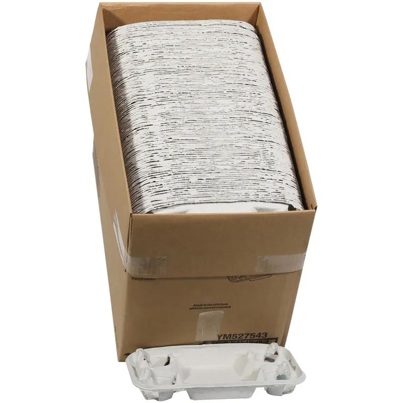 Cup Carrier & Tray 1.75X8.5X13.75 IN 4 Compartment Molded Fiber Natural For 8-24 OZ Without Handle 210/Case