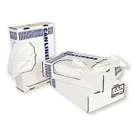 Heritage Can Liner 30X36 IN 20-30 GAL Clear LLDPE 0.5MIL 250/Case