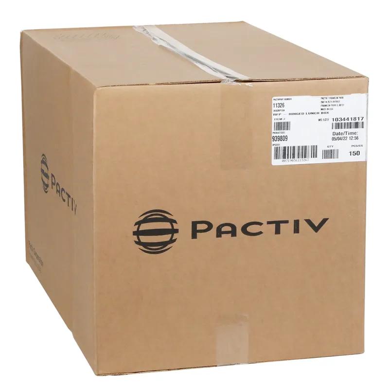 Lunch Take-Out Box Barn 7X6X3.75 IN PET Clear Rectangle 150/Case