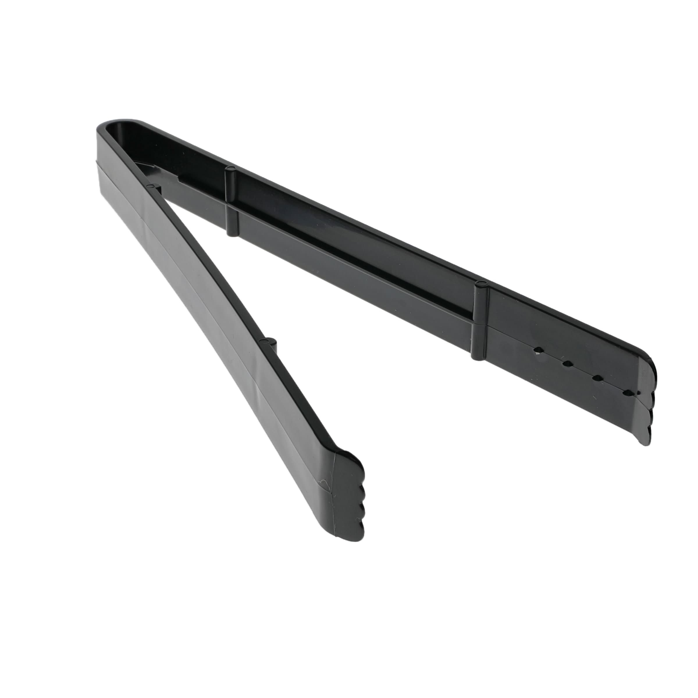Tongs 9 IN PP Black 100/Case