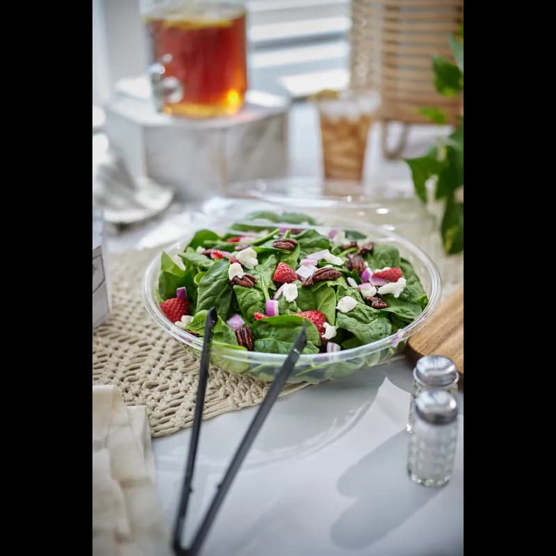 Tongs 9 IN PP Black 100/Case