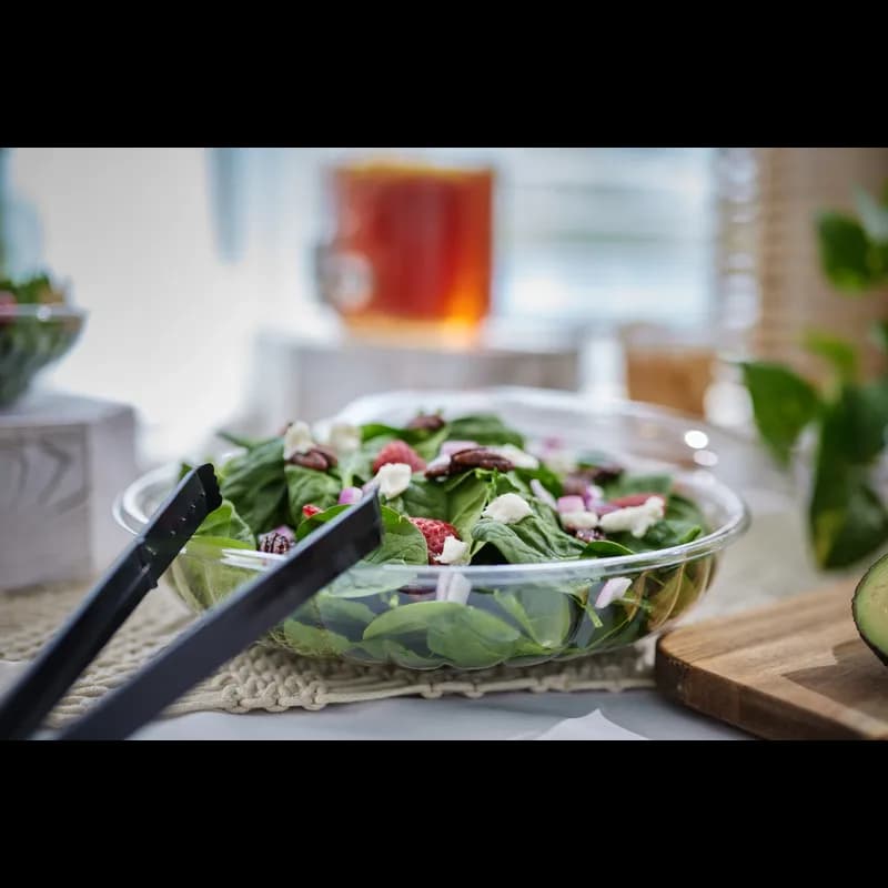 Tongs 9 IN PP Black 100/Case