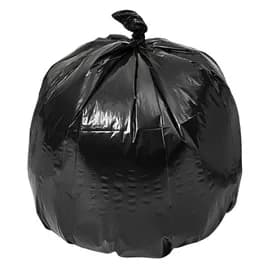 Heritage Can Liner 24X32 IN 12-16 GAL Black Plastic 0.35MIL 500/Case