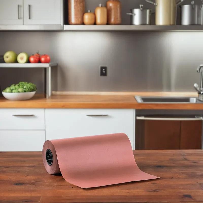 Steak & Butcher Paper Roll 18IN X820FT Pink 1/Roll