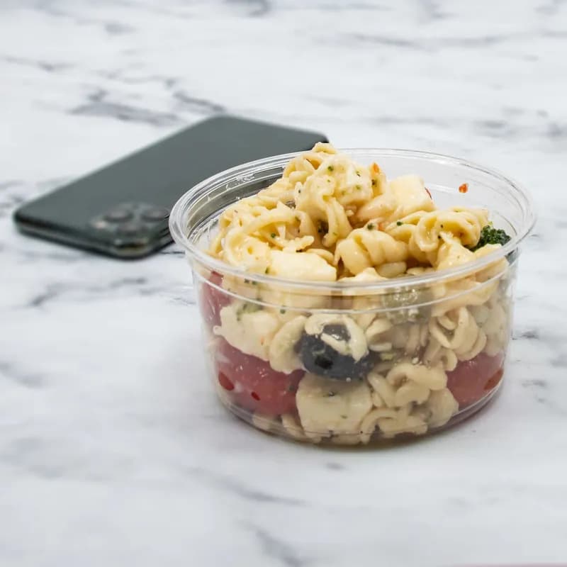 Solo® MicroGourmet® Deli Container Base & Lid Combo 12 OZ PP Translucent 25 Count/Pack 20 Packs/Case 500 Count/Case