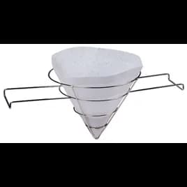 Fryer Filter Cone 10 IN White Cone Non-Woven Paper 100 Count/Pack