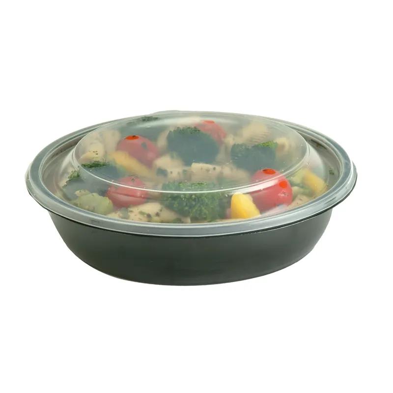Bowl 24 OZ PP Black Round 300/Case