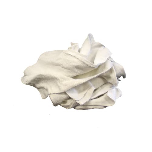 TaskBrand® Turkish Towel 10 LB White Medium 10 Count/Box