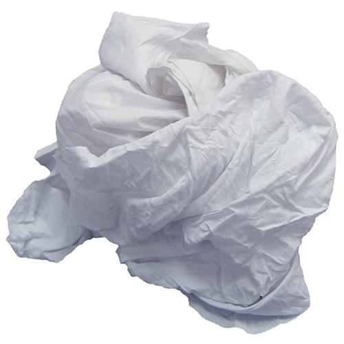 TaskBrand® Sheeting Rag 25 LB Linen White Reclaimed 1/Pack