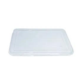 Lid Flat PET Clear For Container 500/Case