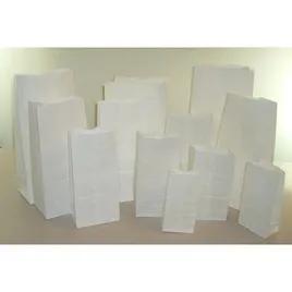 Duro® Bag 3.5X2.37X6.87 IN 1 LB Virgin Paper 30# White With Self-Opening (SOS) Closure 8/Case