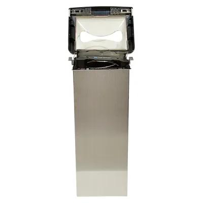 Napkin Dispenser Stainless Steel Interfold In Counter 1/Each