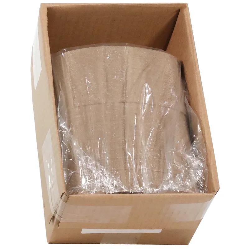 Lid Flat 7X5.1 IN Paperboard White Silver Rectangle For Container Laminated 500/Case