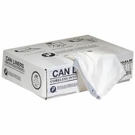 Can Liner 23 GAL Clear Plastic 1MIL Slim Jim 150/Case
