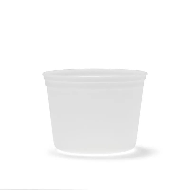 Bucket & Tub Base 64 OZ HDPE Translucent Round 225/Case