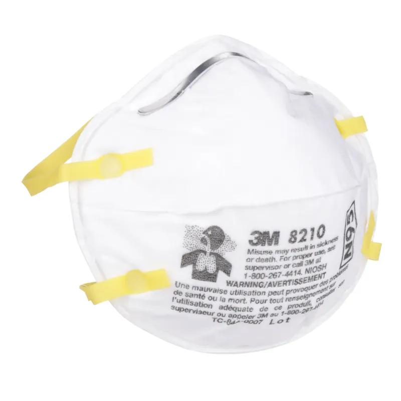 3M™ 8210 N95 Particulate Respirator White 160/Case