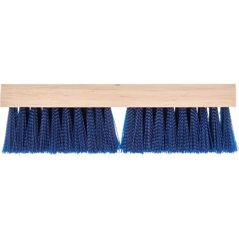 Flo-Pac® Deck Brush 10 IN PP Wood Blue 1/Each