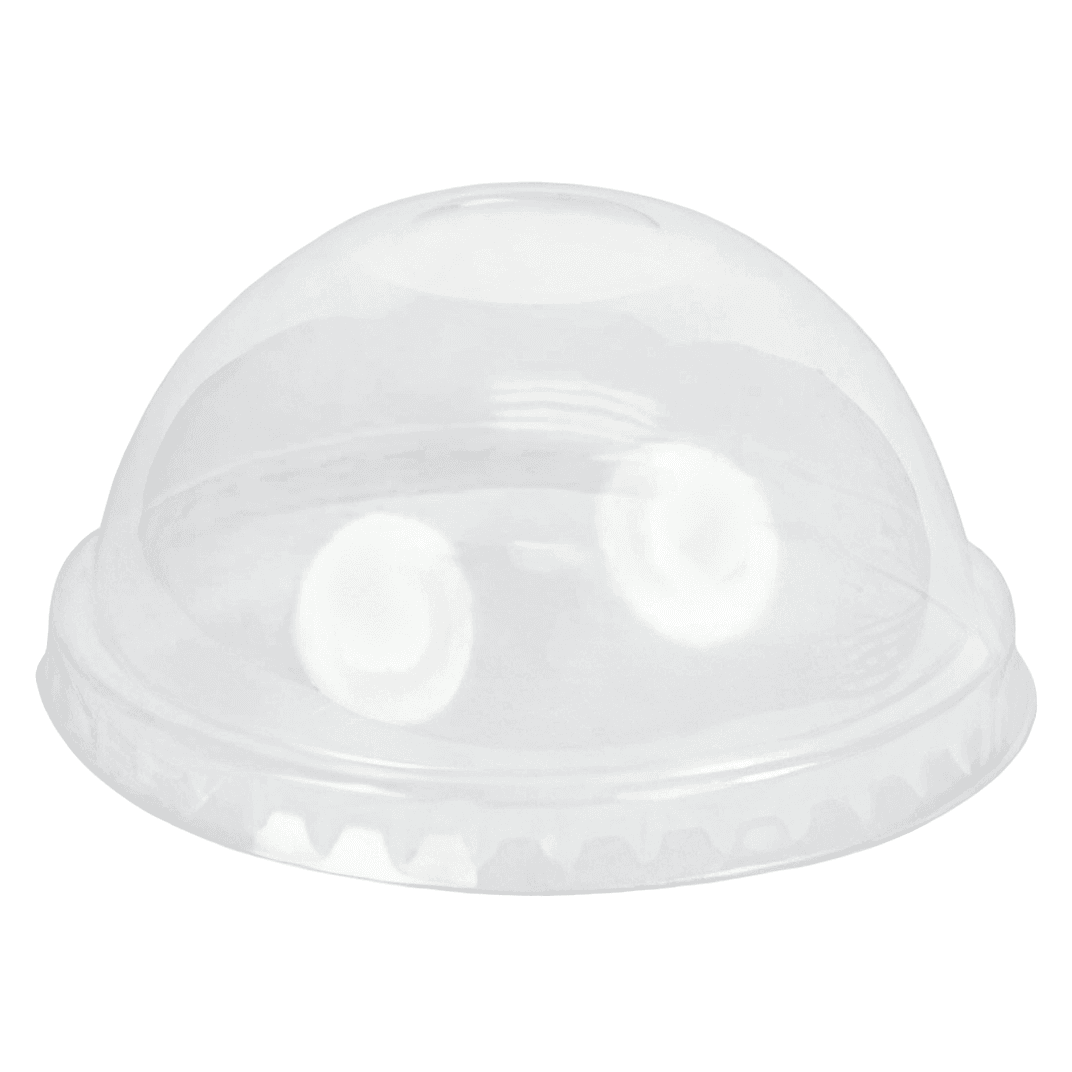 Victoria Bay 92 Series Lid Dome PET Clear For Cold Cup No Hole 1000/Case