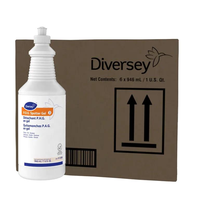 Diversey Fruity Scent Spot Remover 32 FLOZ Gel RTU Solvent-Based 6/Case
