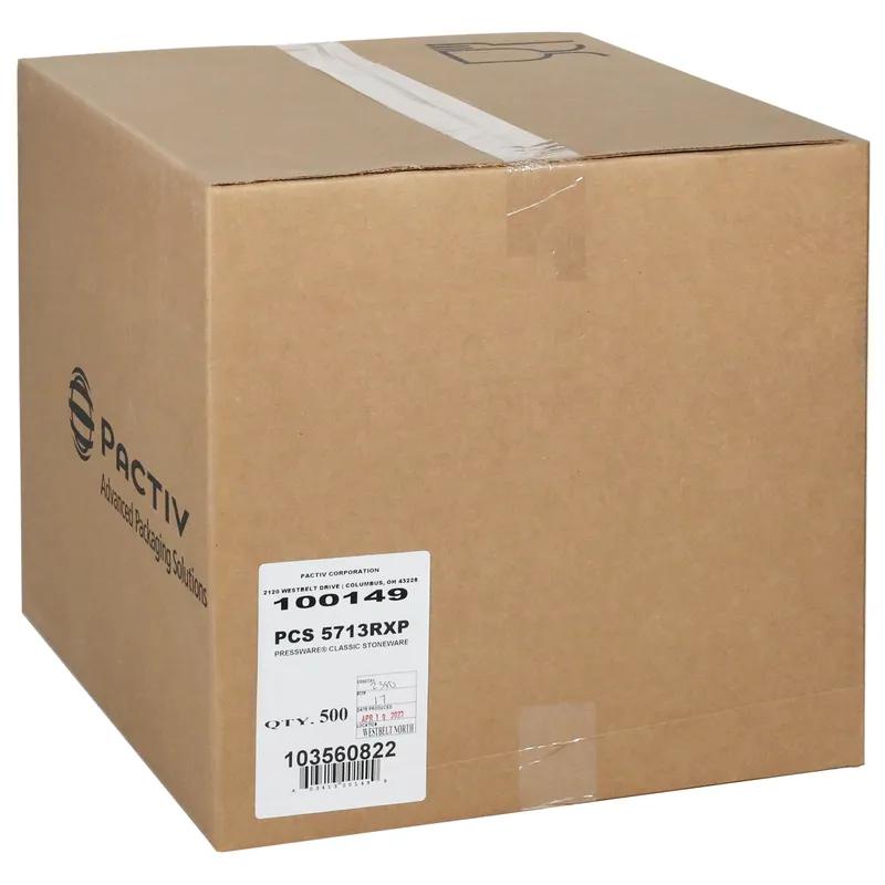 Pressware® Take-Out Tray Base 5.4X6.4X1.4 IN Paperboard White Rectangle 500/Case