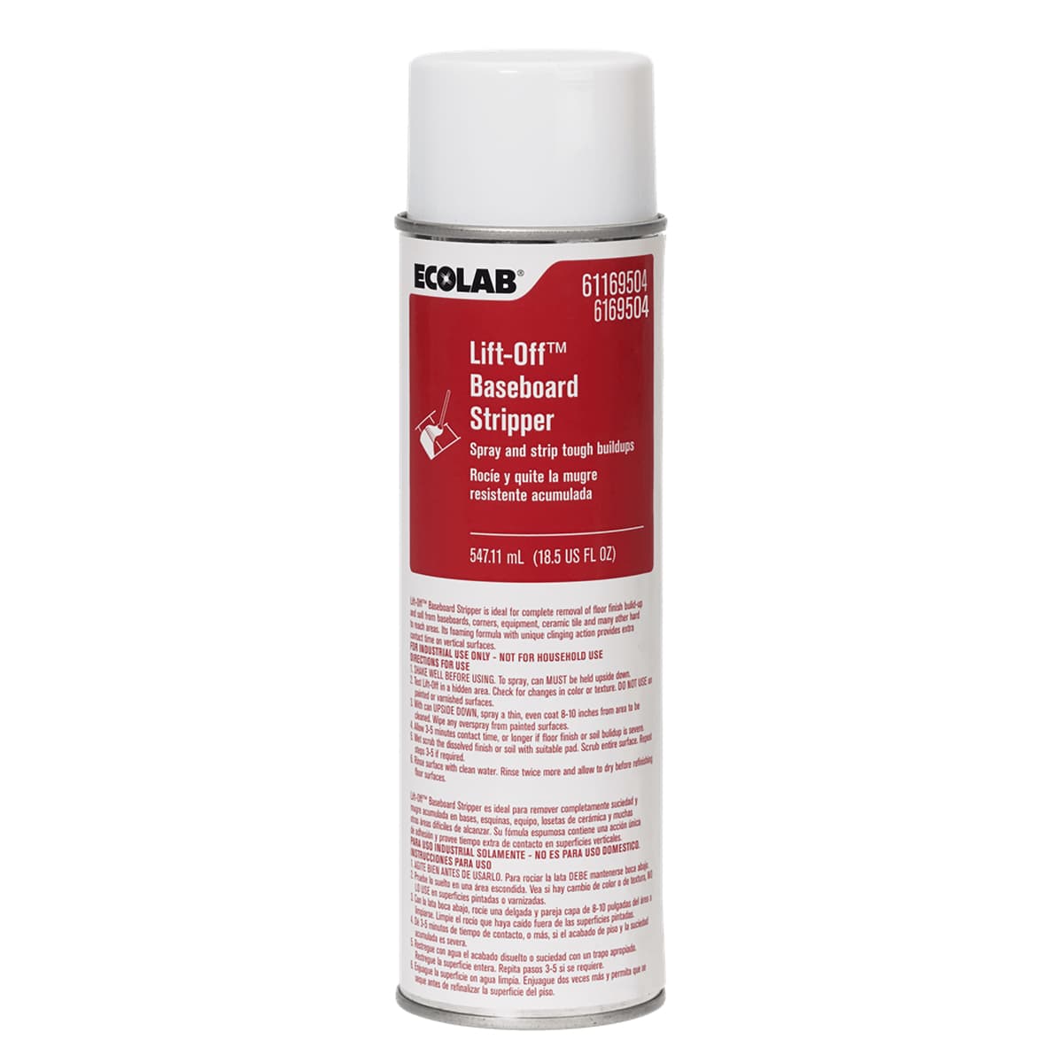 Lift-Off Baseboard Stripper 18.5 FLOZ Heavy Duty Aerosol 12/Case
