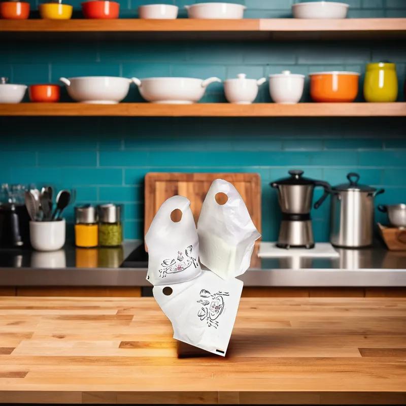 Bag 21X18.5X10.5 IN Plastic With Wave Top Closure Gusset 500/Case