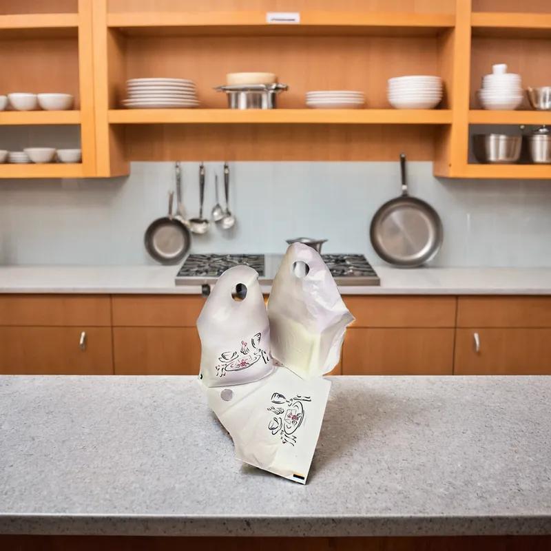 Bag 21X18.5X10.5 IN Plastic With Wave Top Closure Gusset 500/Case