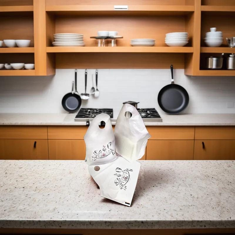 Bag 21X18.5X10.5 IN Plastic With Wave Top Closure Gusset 500/Case