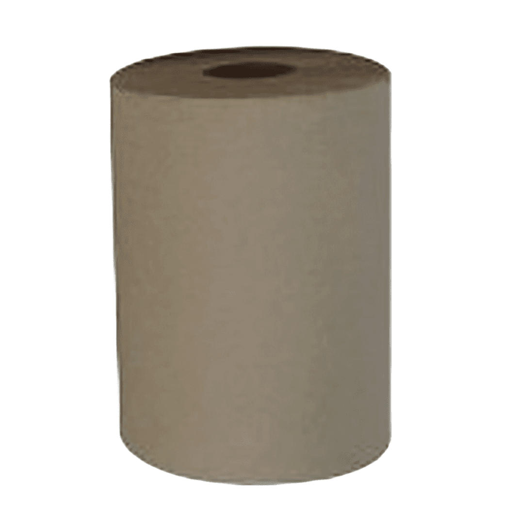 Roll Paper Towel 600 FT Kraft Hardwound 12 Rolls/Case
