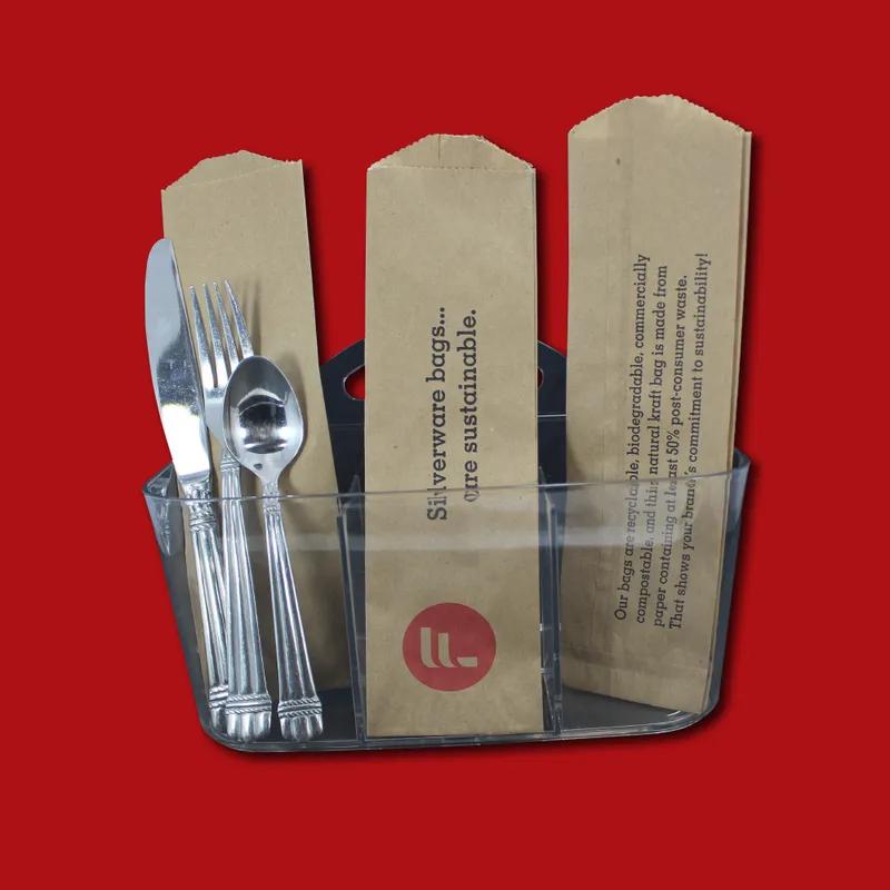 Silverware Bag 2.75X10 IN Kraft Paper Kraft 2000/Case