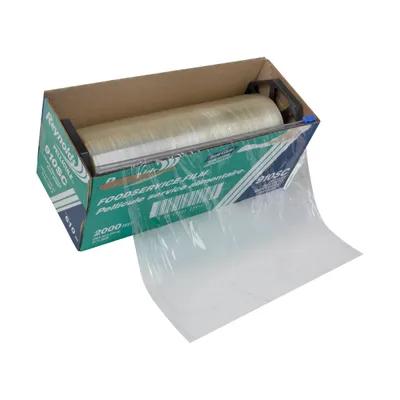 Multi-Purpose Cling Film Roll 12IN X2000FT PVC Clear 1/Roll