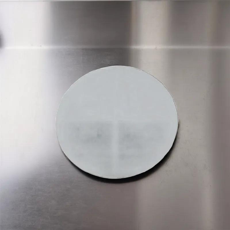 Cake Board 8 IN Corrugated Paperboard White Round Mottled Uncoated 500/Case